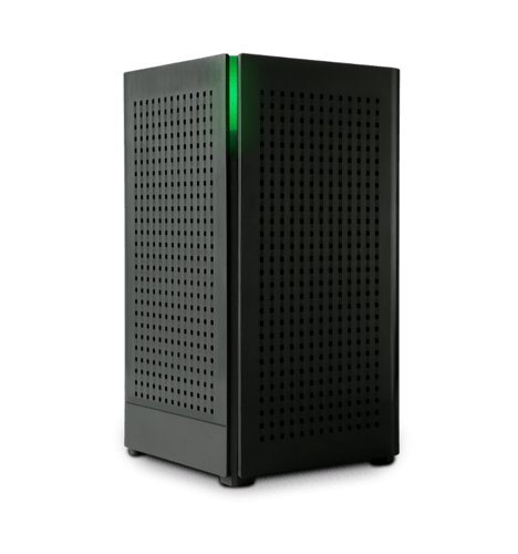 Mainstream Fiber router, the Calix u6 with transparent background