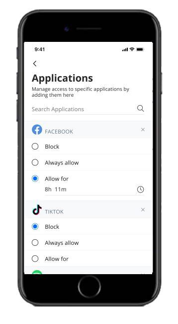 Applications mobile app screen ExperienceIQ app Applications mobile app screen ExperienceIQ app